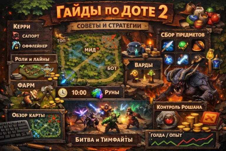 Dota 2 гайд 2026 смоки и коллы